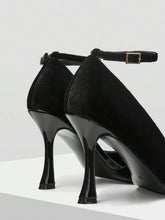 MOTF PREMIUM FASHIONABLE POINTED TOE HIGH HEEL PATCHWORK PUMPS